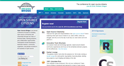 Desktop Screenshot of opensourcebridge.org