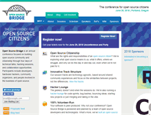 Tablet Screenshot of opensourcebridge.org